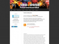 pyro-power.at Webseite Vorschau