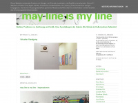maylineismyline.blogspot.com Webseite Vorschau