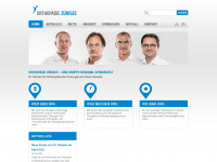 orthopaedie-zuerisee.ch Webseite Vorschau