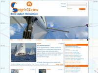 segeln24.com Webseite Vorschau
