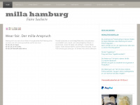 millahamburg.de Webseite Vorschau