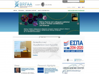 bioacademy.gr Webseite Vorschau