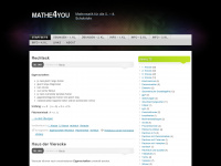 mathe4you.wordpress.com Webseite Vorschau