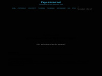 page-internet.net Webseite Vorschau