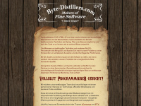 byte-distillers.com Webseite Vorschau