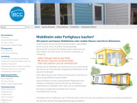 bcc-mobile-bungalows.de Webseite Vorschau