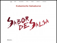 sabordesalsa.ch Webseite Vorschau