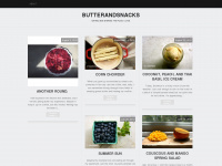 butterandsnacks.wordpress.com Webseite Vorschau