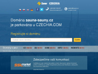 sauna-sauny.cz Webseite Vorschau