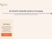 vitalstoffmedizin.ch Webseite Vorschau