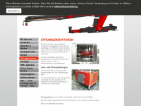 stromgenerator-service.de Webseite Vorschau