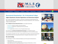 bournemouth-sprachschule.de Webseite Vorschau