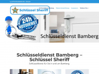 schluesseldienst-bamberg.de Webseite Vorschau