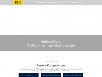 gls-energie.at Webseite Vorschau
