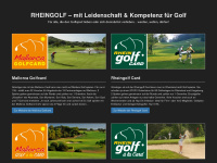 rheingolf-cup.net Webseite Vorschau