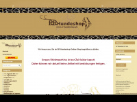 rr-hundeshop.de Webseite Vorschau
