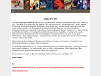 jazzimfilm.de Webseite Vorschau