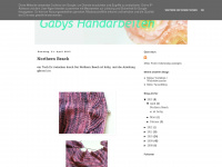 gabys-handarbeiten.blogspot.com Webseite Vorschau