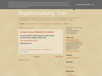 angsterkrankung.blogspot.com Webseite Vorschau