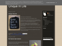 uniqueinlife.blogspot.com Webseite Vorschau
