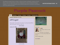 purplepeacockjill.blogspot.com Webseite Vorschau