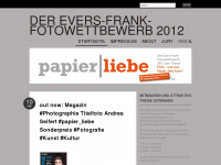 papierliebe.wordpress.com Webseite Vorschau