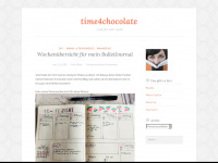 time4chocolate.wordpress.com Webseite Vorschau