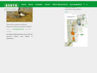 berta-naturschutz.at Webseite Vorschau