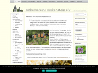imkerverein-frankenstein.de Webseite Vorschau