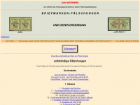 pro-philatelie.info Webseite Vorschau
