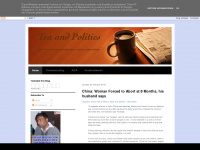 tea-and-politics.blogspot.com Webseite Vorschau