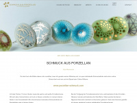 porzellan-schmuck.de Webseite Vorschau