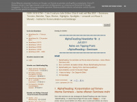 alphareading-news.blogspot.com Webseite Vorschau