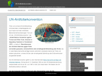antifolterkonvention.de Webseite Vorschau