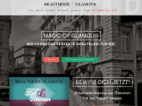 brautmode-glamour.de Webseite Vorschau