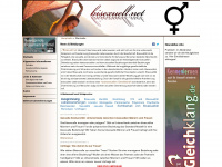 bisexuell.net Webseite Vorschau