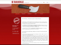 bandleknives.com Webseite Vorschau