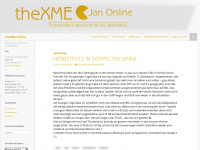 thexme.de Webseite Vorschau