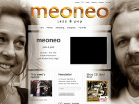 meoneomusic.com Webseite Vorschau