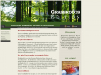 grassroots-edition.com Webseite Vorschau