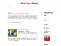 americanarena.wordpress.com Webseite Vorschau