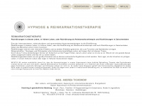reinkarnationstherapie.cc Webseite Vorschau