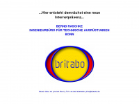 britabo.de Webseite Vorschau