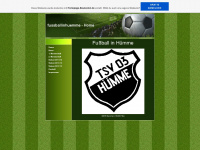 fussballinhuemme.de.tl Webseite Vorschau