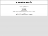 schlenzig.info Webseite Vorschau