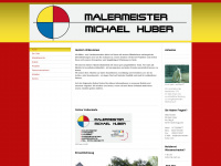 malermeister-huber.com Webseite Vorschau