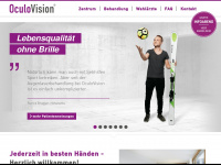 oculovision.at Webseite Vorschau
