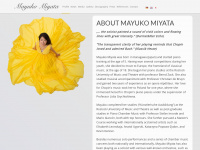 mayuko-miyata.com Webseite Vorschau