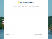 ferienzentrale.com Webseite Vorschau