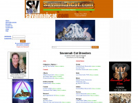 savannahcat.com Webseite Vorschau